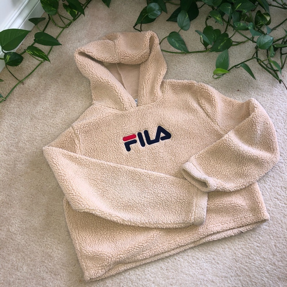FILA UO EXCLUSIVE TEDDY HOODIE - Picture 7 of 12